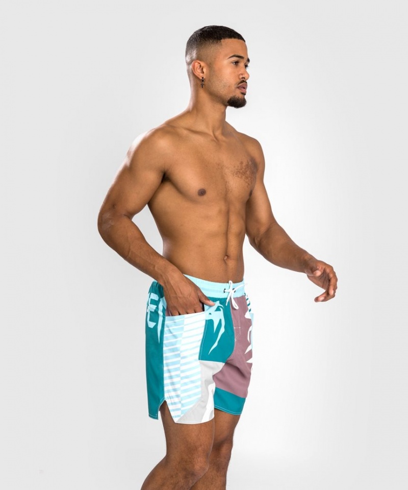 Shorts De Bain Venum Summer 88 Homme Bleu  | PDD-6999369