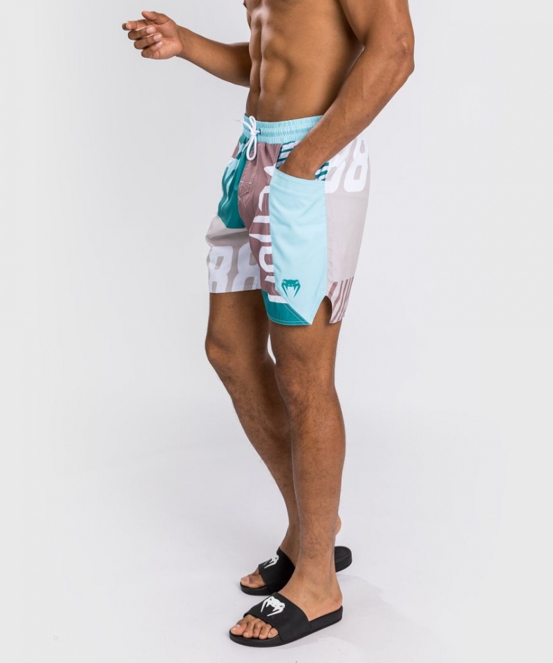 Shorts De Bain Venum Summer 88 Homme Bleu  | PDD-6999369