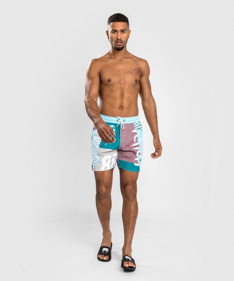 Shorts De Bain Venum Summer 88 Homme Bleu  | PDD-6999369