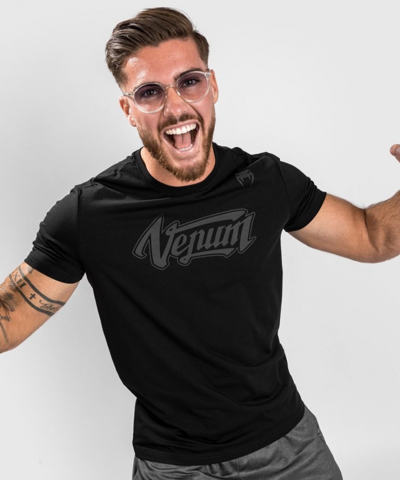 T Shirts Venum T-Shirt Absolute 2.0 Homme Noir  | JFL-8905660