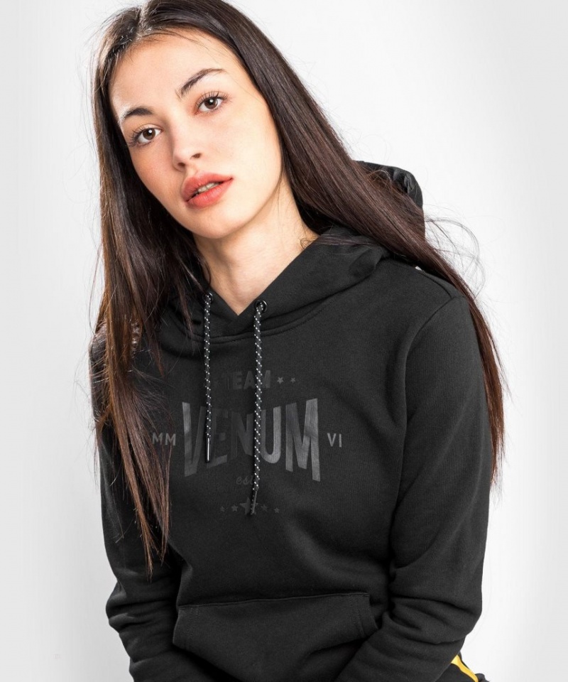 Sweat a Capuche Venum Team 2.0 Femme Noir  | XJC-1803608