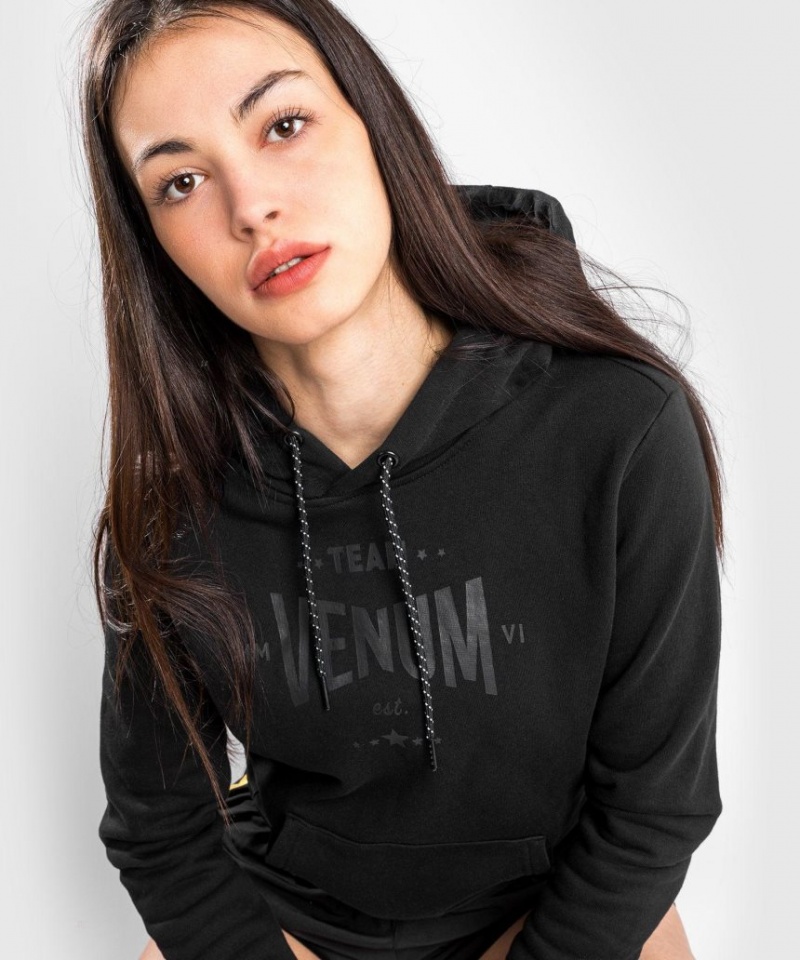 Sweat a Capuche Venum Team 2.0 Femme Noir  | XJC-1803608