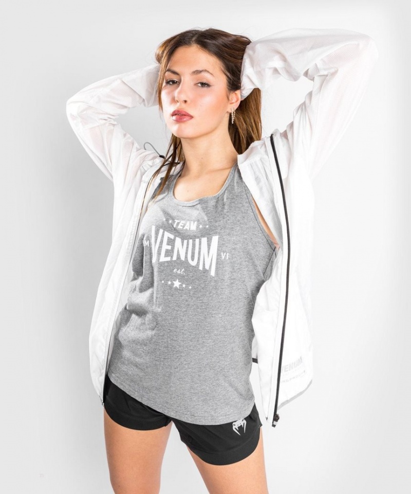 Debardeur Venum Team 2.0 Femme Grise Clair  | FEQ-7899782