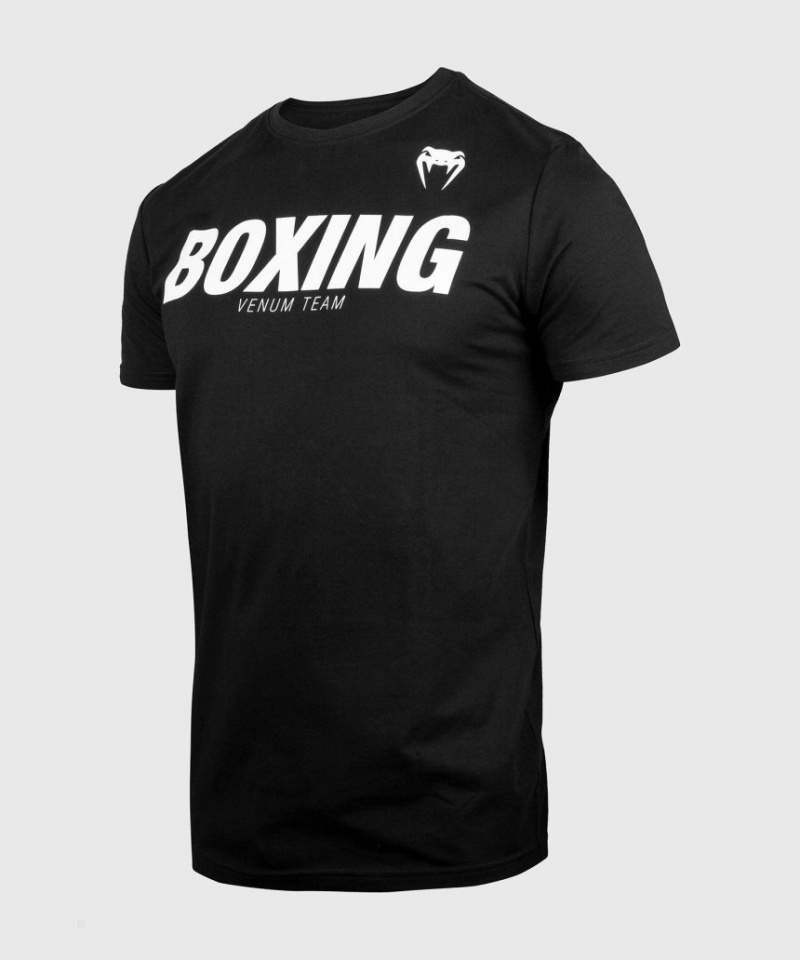 T Shirts Venum Boxing VT Homme Noir Blanche  | ABR-4686216