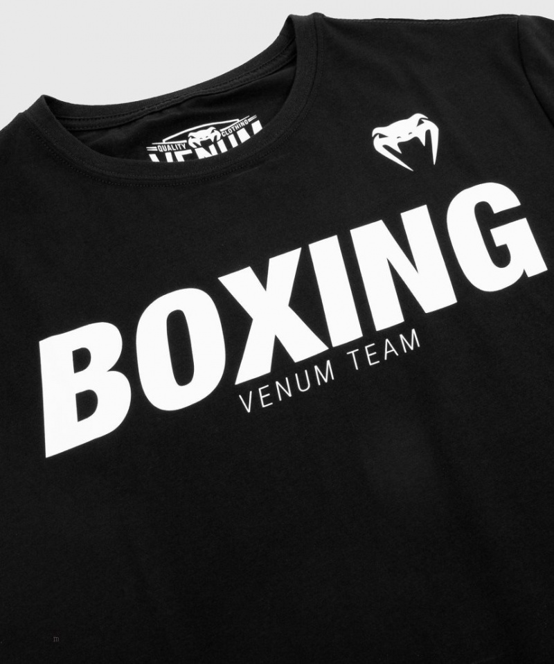 T Shirts Venum Boxing VT Homme Noir Blanche  | ABR-4686216