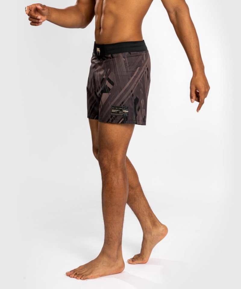 Short Venum Tecmo 2.0 Fight Homme Noir Marron  | ICH-3919897