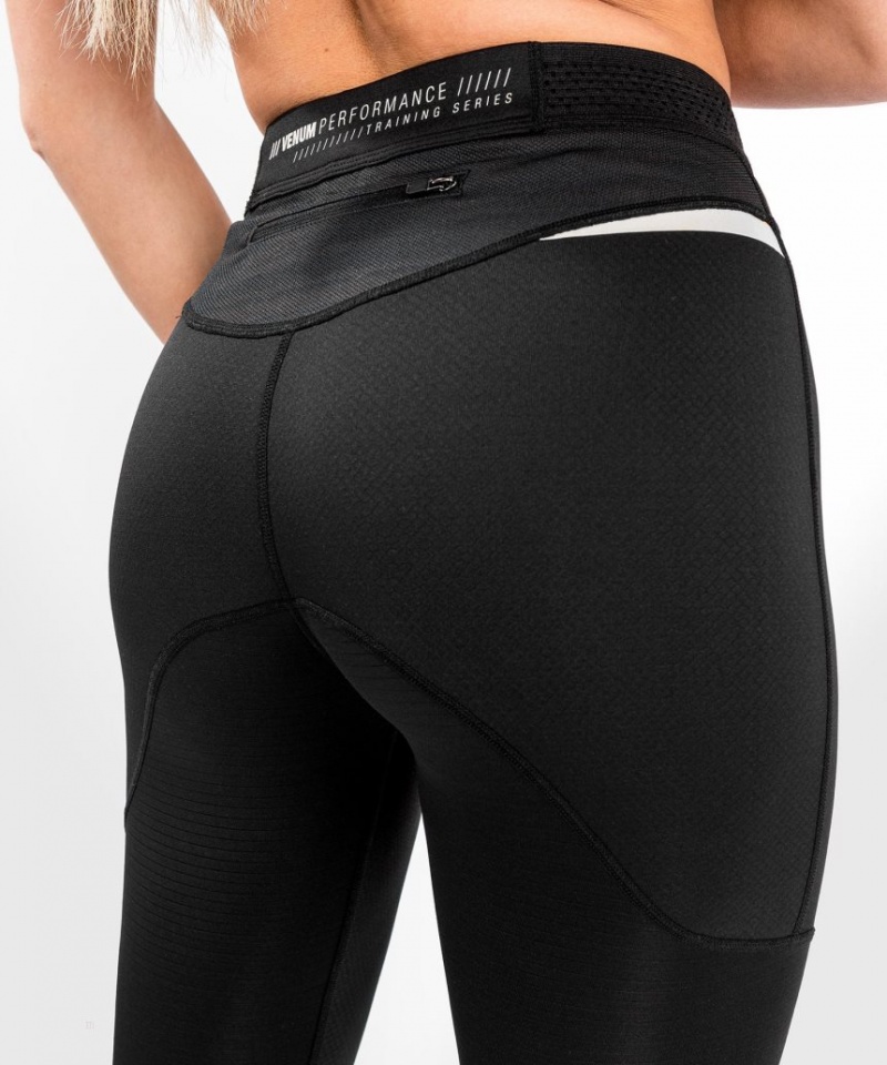 Leggings Venum Tempest 2.0 7/8 Femme Noir Grise  | TDI-9031222