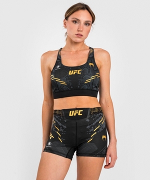 Soutien Gorge Sport Venum UFC Adrenaline by Authentic Fight Night Femme Noir  | RZA-6370126