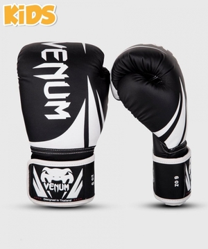 Gants De Boxe Venum Challenger 2.0 Kids Noir Blanche  | NDE-1150619