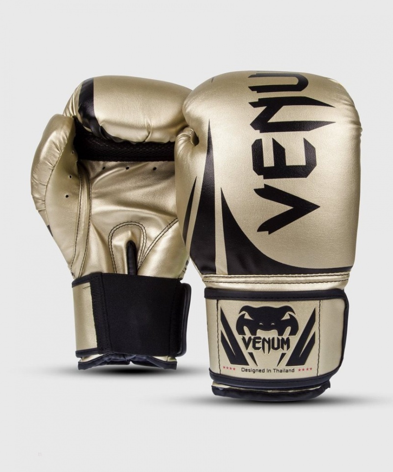 Gants De Boxe Venum Challenger 2.0 Doré  | PSU-9741001