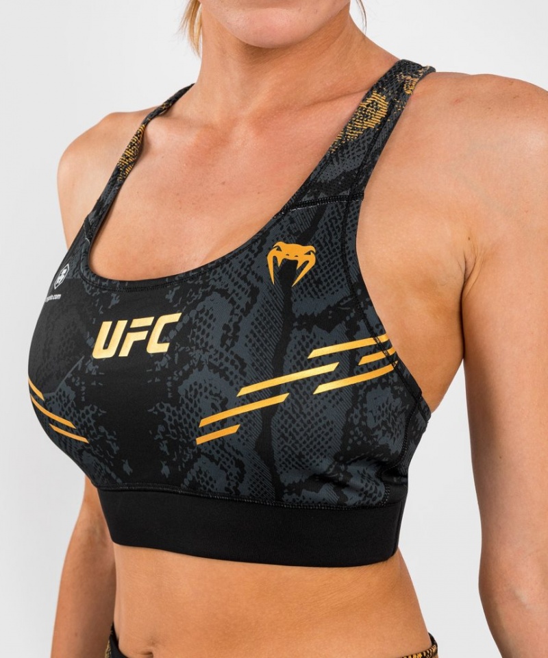 Soutien Gorge Sport Venum UFC Adrenaline by Authentic Fight Night Femme Noir  | RZA-6370126