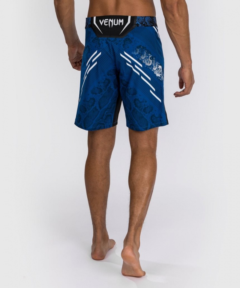 Short Venum UFC Adrenaline by Authentic Fight Night Fight Long Fit Homme Bleu  | XYD-0389463