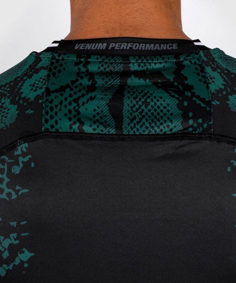 Maillot Venum UFC Adrenaline by Authentic Fight Night Emerald Edition Homme Vert Noir  | TRY-0836788