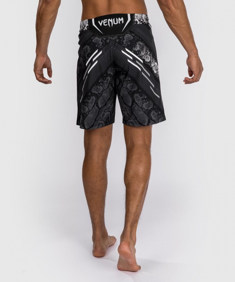 Short Venum UFC Adrenaline by Authentic Fight Night Fight Long Fit Homme Noir  | NHI-6648398