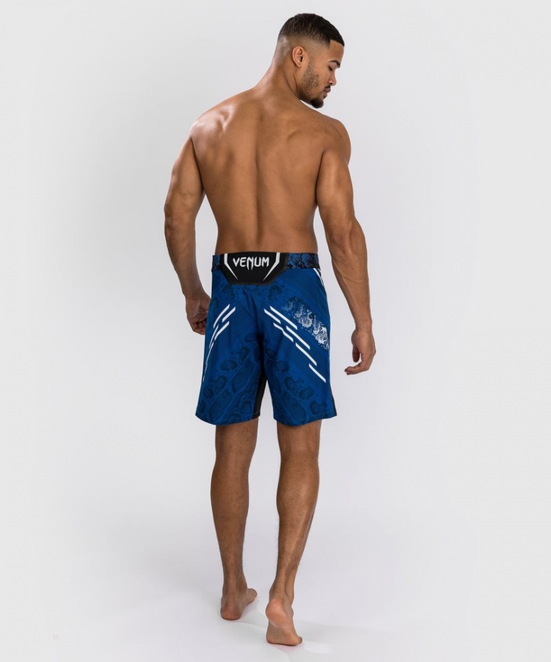 Short Venum UFC Adrenaline by Authentic Fight Night Fight Long Fit Homme Bleu  | XYD-0389463