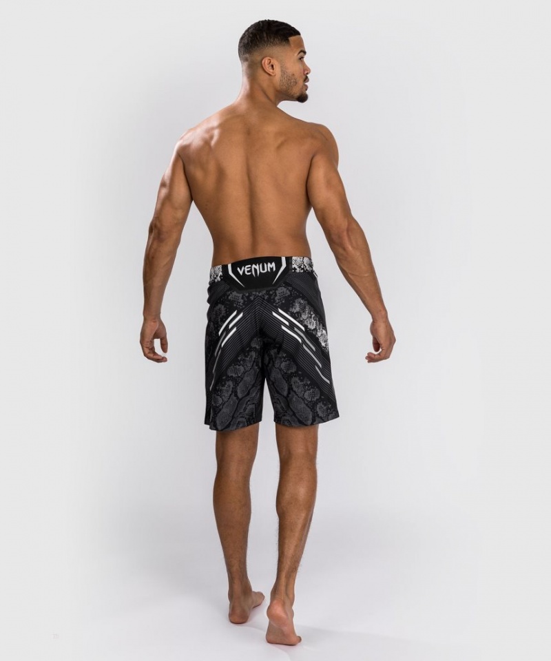 Short Venum UFC Adrenaline by Authentic Fight Night Fight Long Fit Homme Noir  | NHI-6648398