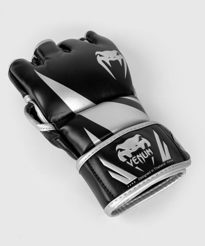 Gants D'entra?nement Venum Challenger 2.0 MMA Gloves Noir Argent  | AVN-4471060