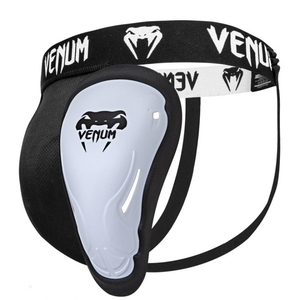 Protège-aine Venum Challenger Protective Cup Blanche Noir  | BPY-1352581