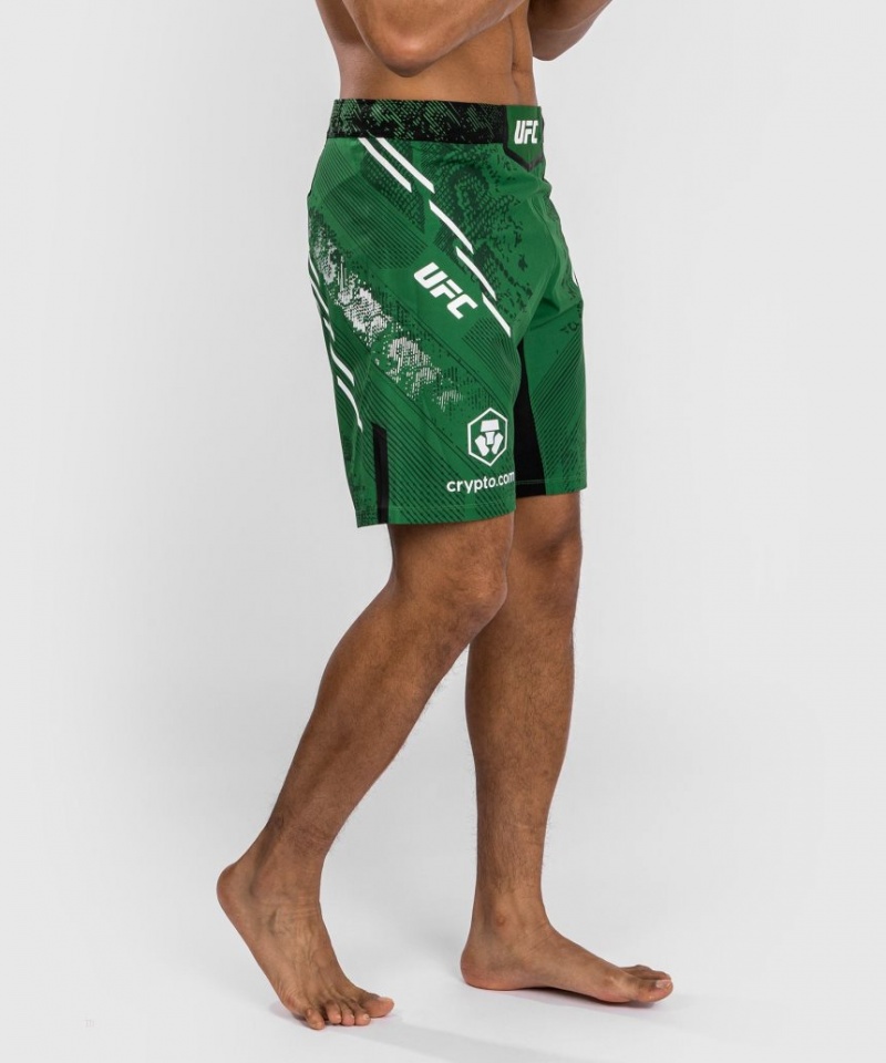 Short Venum UFC Adrenaline by Authentic Fight Night Fight Long Fit Homme Vert  | OZC-9740242