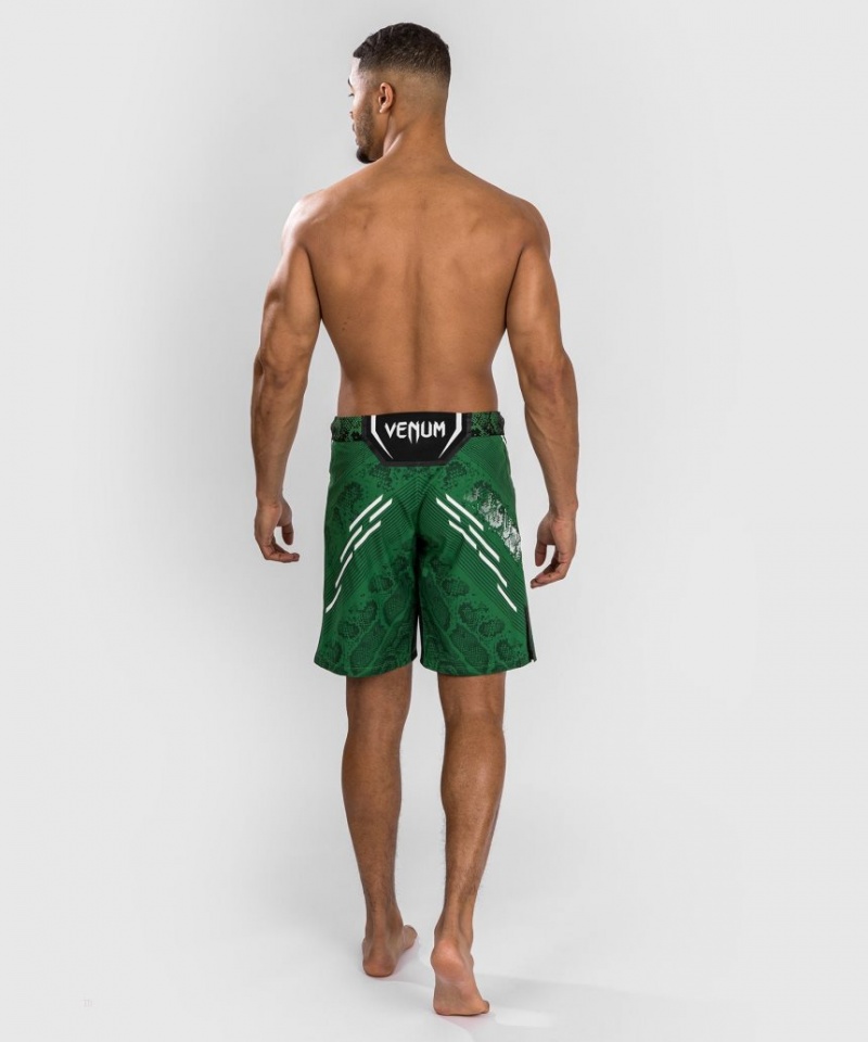 Short Venum UFC Adrenaline by Authentic Fight Night Fight Long Fit Homme Vert  | OZC-9740242