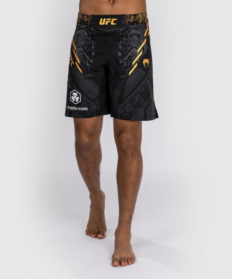 Short Venum UFC Adrenaline by Authentic Fight Night Fight Long Fit Homme Noir  | FBE-6886363