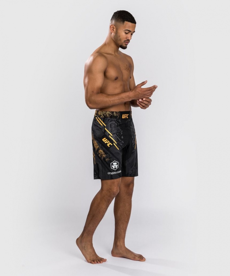 Short Venum UFC Adrenaline by Authentic Fight Night Fight Long Fit Homme Noir  | FBE-6886363