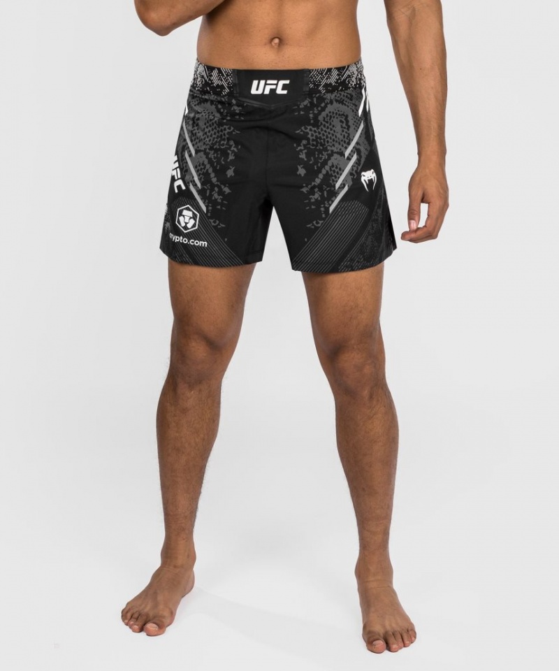 Short Venum UFC Adrenaline by Authentic Fight Night Fight Corta Fit Homme Noir  | LTL-8756274