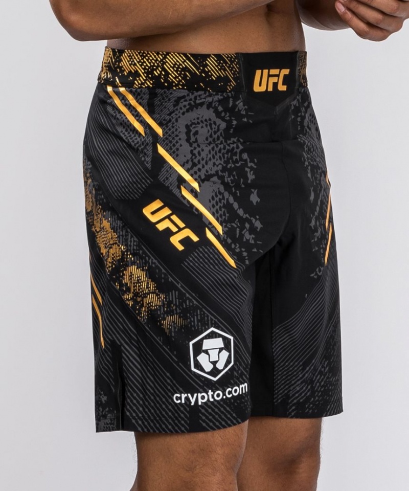 Short Venum UFC Adrenaline by Authentic Fight Night Fight Long Fit Homme Noir  | FBE-6886363