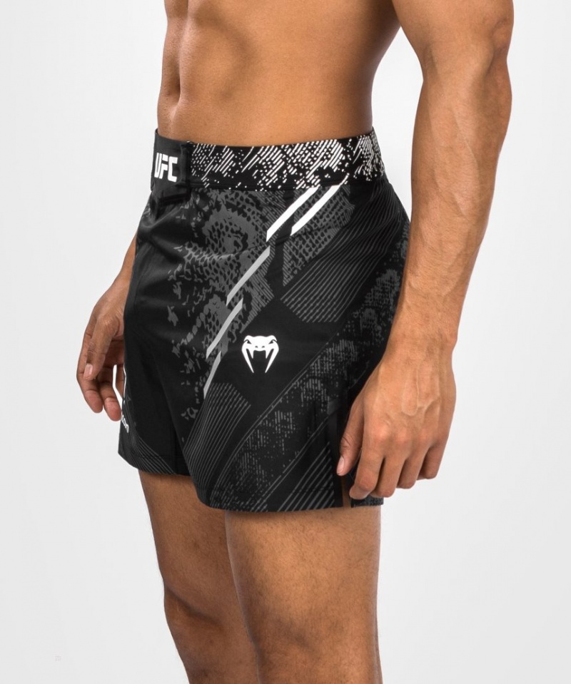 Short Venum UFC Adrenaline by Authentic Fight Night Fight Corta Fit Homme Noir  | LTL-8756274