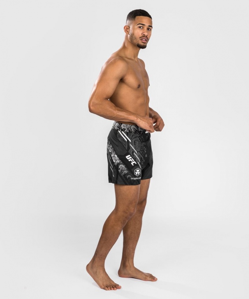 Short Venum UFC Adrenaline by Authentic Fight Night Fight Corta Fit Homme Noir  | LTL-8756274