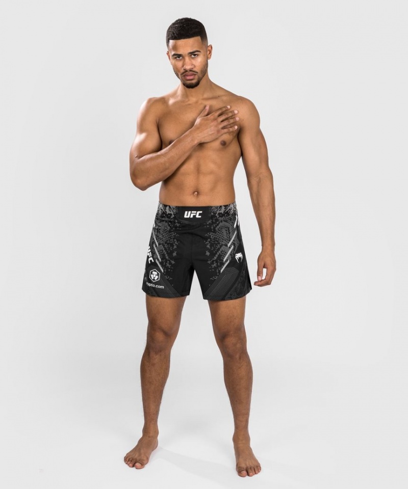 Short Venum UFC Adrenaline by Authentic Fight Night Fight Corta Fit Homme Noir  | LTL-8756274