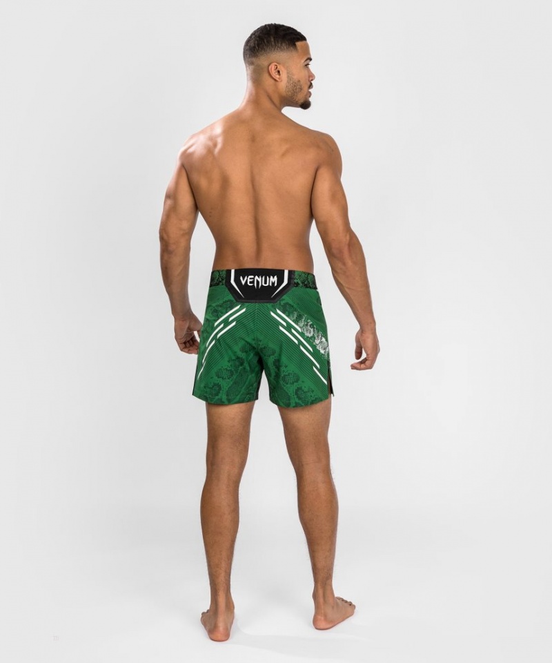 Short Venum UFC Adrenaline by Authentic Fight Night Fight Corta Fit Homme Vert  | ZMA-2132679