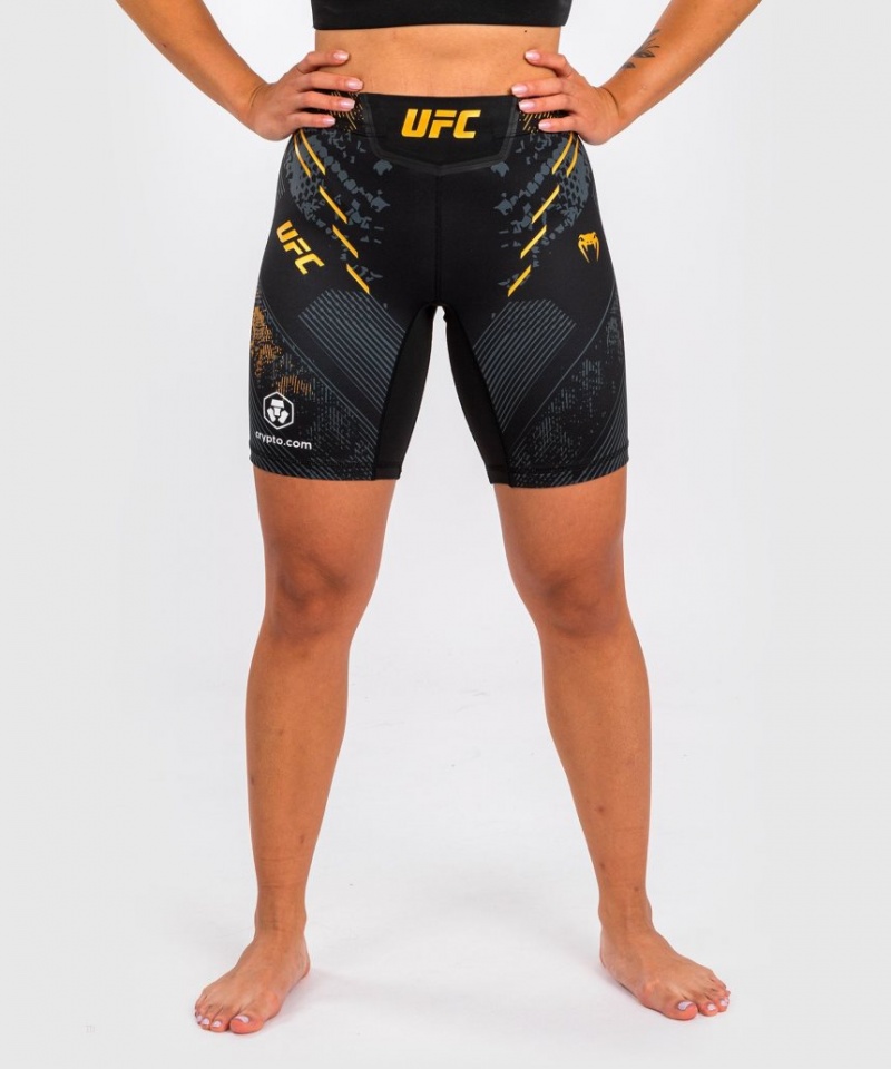 Short Venum UFC Adrenaline by Authentic Fight Night Vale Tudo Long Fit Femme Noir  | TET-5638864