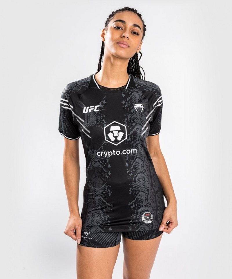 Maillot Venum UFC Adrenaline by Authentic Fight Night Walkout Femme Noir  | EPG-0147490