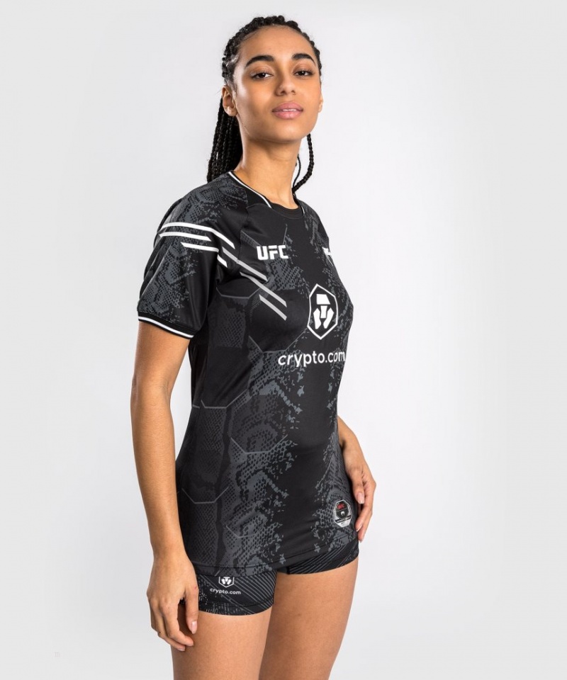 Maillot Venum UFC Adrenaline by Authentic Fight Night Walkout Femme Noir  | EPG-0147490