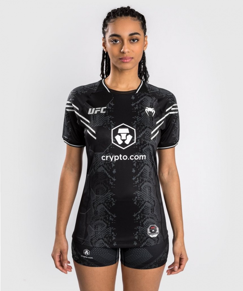 Maillot Venum UFC Adrenaline by Authentic Fight Night Walkout Femme Noir  | EPG-0147490