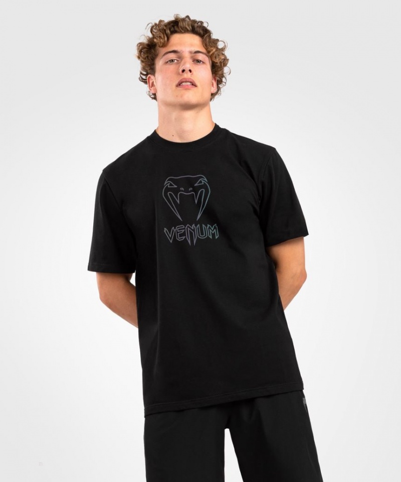 T Shirts Venum Classiche Homme Noir  | XYI-4661995