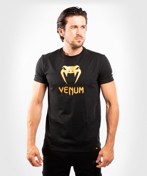 T Shirts Venum Classiche Homme Noir Doré  | NNY-7951713