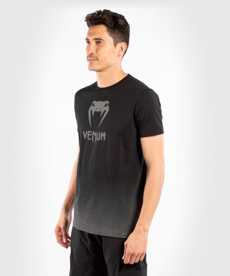 T Shirts Venum Classiche Homme Noir Grise Foncé  | AFI-6166009