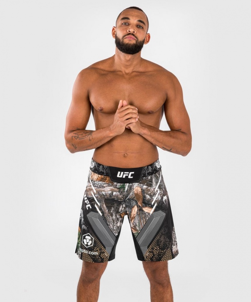 Short Venum UFC Adrenaline by Fight Night Realtree Fight Long Fit Homme Marron Camouflage  | QBN-5604363