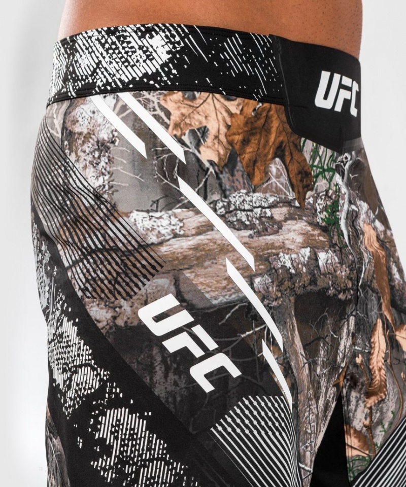 Short Venum UFC Adrenaline by Fight Night Realtree Fight Long Fit Homme Marron Camouflage  | QBN-5604363