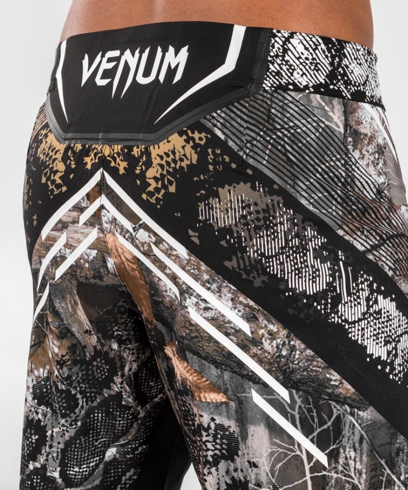 Short Venum UFC Adrenaline by Fight Night Realtree Fight Long Fit Homme Marron Camouflage  | QBN-5604363