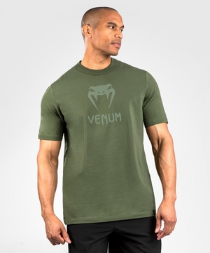 T Shirts Venum Classiche Homme Vert  | CRM-3558693