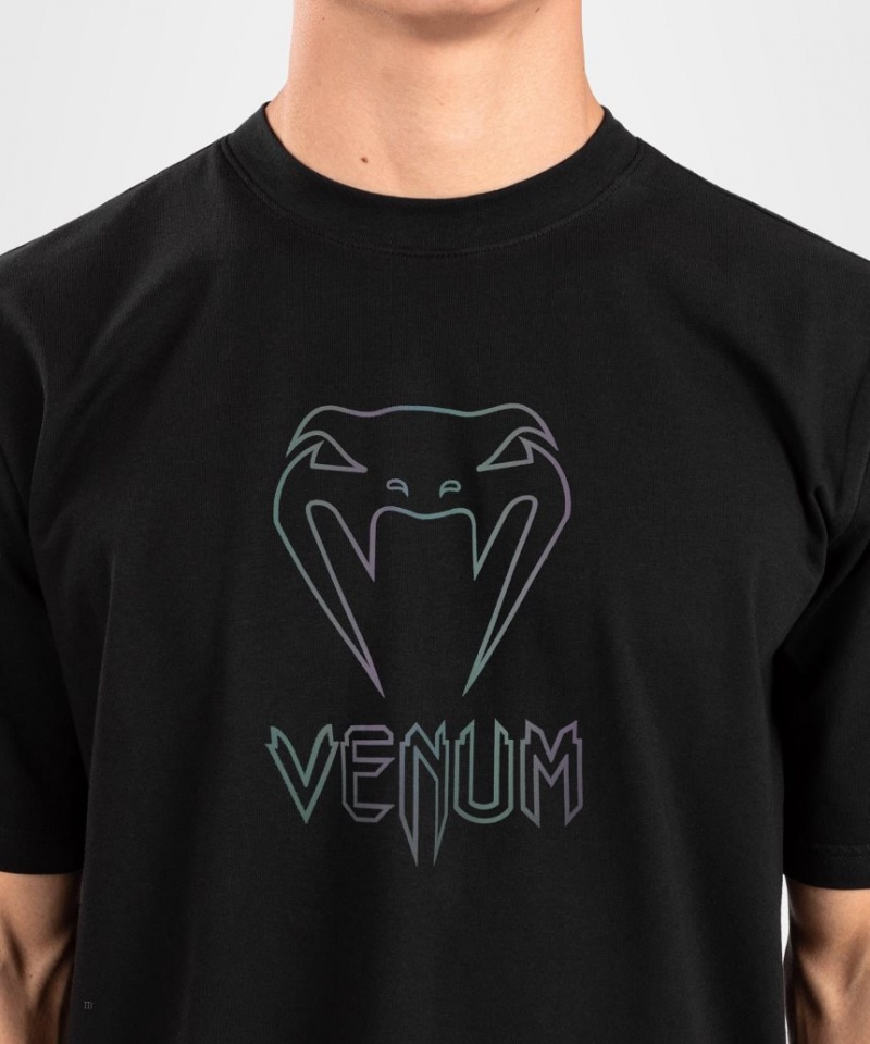 T Shirts Venum Classiche Homme Noir  | XYI-4661995