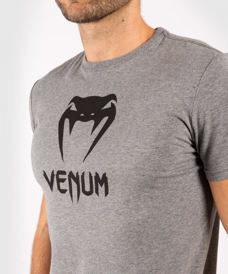 T Shirts Venum Classiche Homme Grise  | UMX-5186372