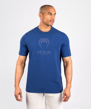 T Shirts Venum Classiche Homme Bleu Marine Bleu  | VDB-1733585