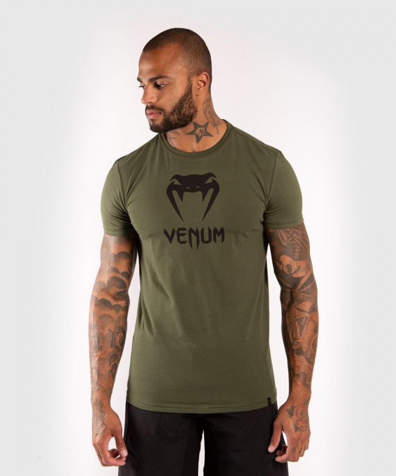 T Shirts Venum Classiche Homme Kaki  | TOI-2516174