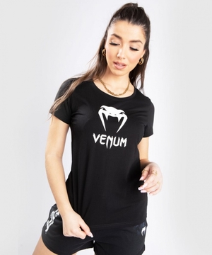 T Shirts Venum Classiche Femme Noir  | KNT-9538369