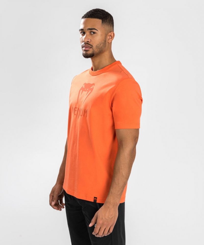 T Shirts Venum Classiche Homme Orange Orange  | EKC-9830090