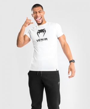 T Shirts Venum Classiche Homme Blanche  | NOL-4620825